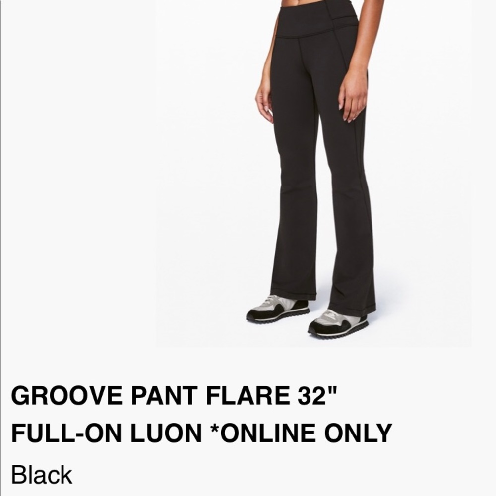NWT - lululemon flare pants - size 8